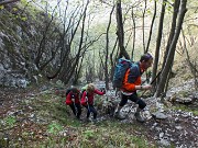 Cima e Passo del Fò dalla Cresta di Giumenta EEA il 6 aprile 2014 - FOTOGALLERY